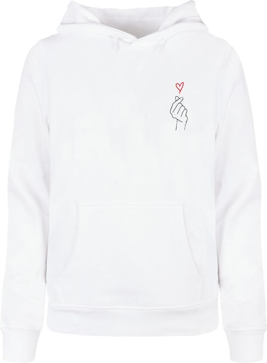 Merchcode Ladies K Heart Basic Hoody - 127025
