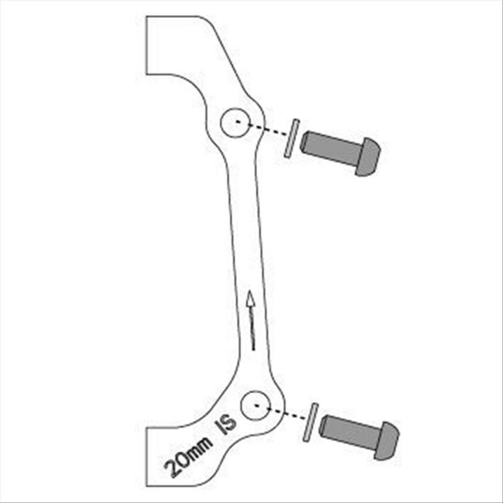 Immagine prodotto Avid Adattatore per freni a disco 20mm