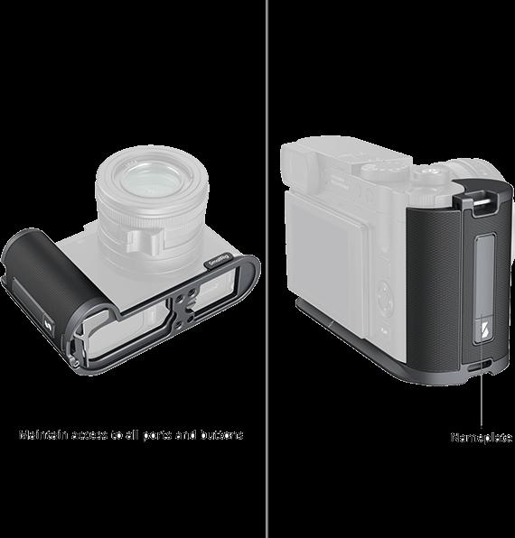 Actual product image SmallRig L-Shape Mount Plate with Handle for Leica Q3 4568 (Grip)