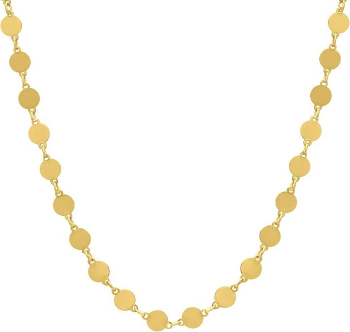 Produktbild Candy Chocker Maya, 925 Sterling Silber, vergoldet (925 Sterling Silber, 18k vergoldet, 925er Sterlingsilber, 33 - 37 cm)