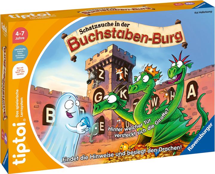 Actual product image tiptoi Treasure hunt book.burg'22 D (German)