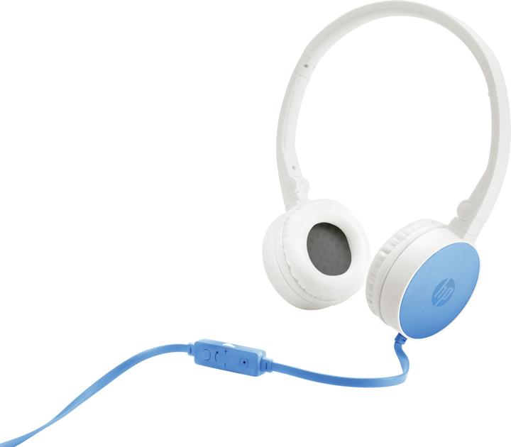 Actual product image HP HPI Stereo Headset H2800 Ocean Blue (Cable)