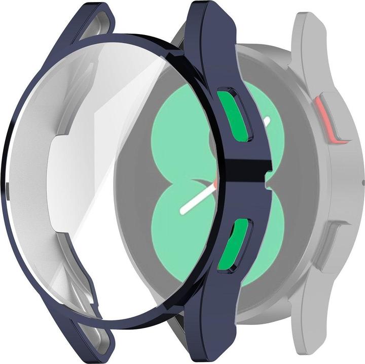 Produktbild Cover-Discount Galaxy Watch 4 40mm - Gummi Schutz Case dunkelblau