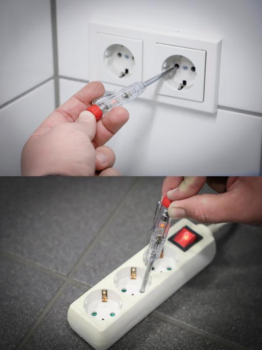 Actual product image BGS VDE Screwdriver Set with Interchangeable Blades 13 pcs.