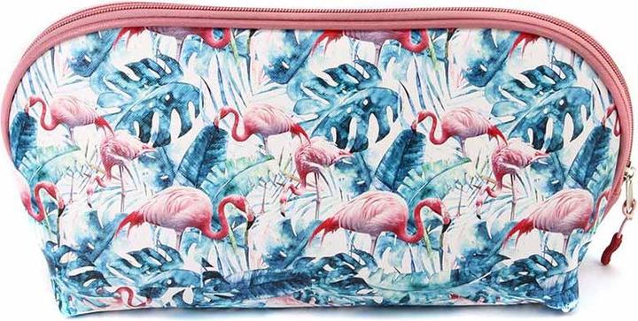 Oh My Pop! Jelly Toiletry Bag Flamenco Tropical