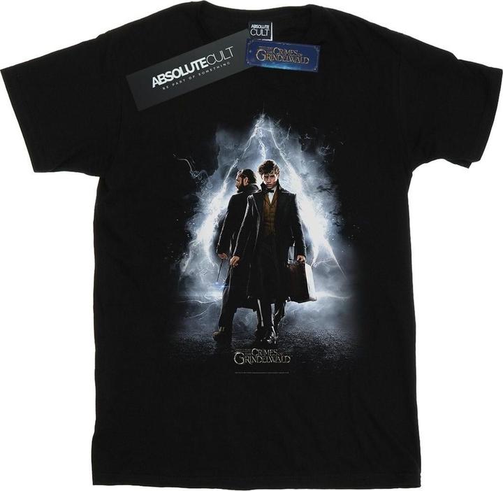 Immagine prodotto Fantastic Beasts Newt And Dumbledore Poster Maglietta Ragazzi (152, 158)