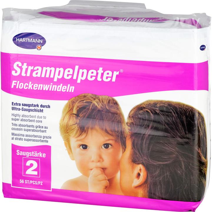 Image du produit IVF Hartmann Couches Fluff Absorbance 2 (Taille 2, Pack, 56 pièce(s))