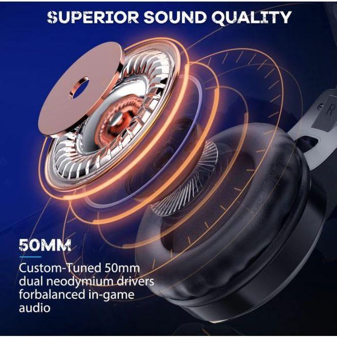Produktbild Onikuma K16 Gaming Over-Ear Headset mit Mikrofon (Kabelgebunden)