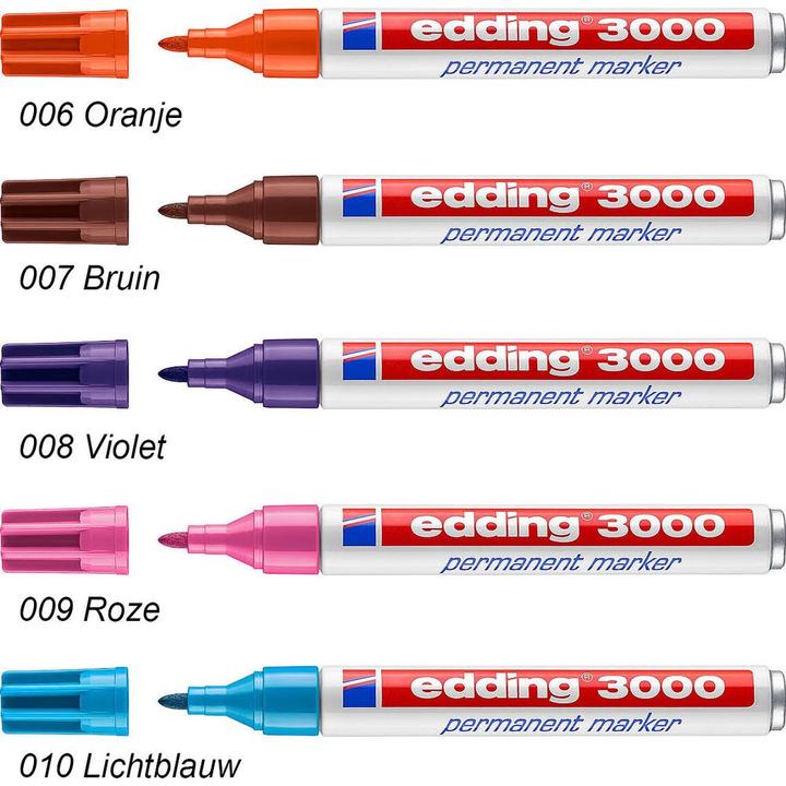 Produktbild Edding 3000 Permanent Marker (Purple, 1.50 mm, 1 x)