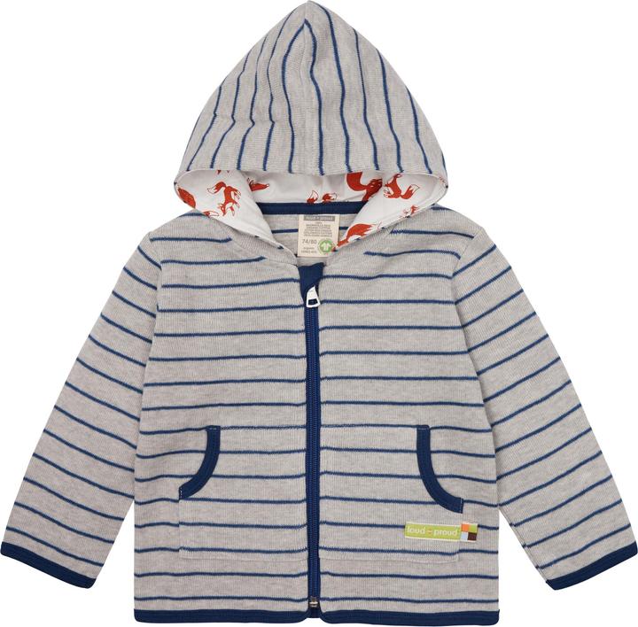 Produktbild loud + proud Jacke Ringel Silver (74)
