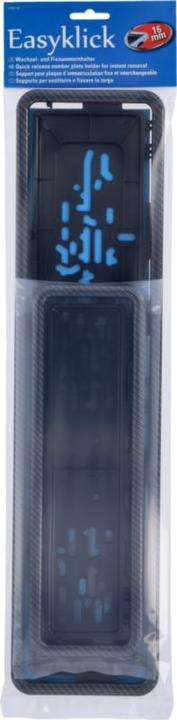 Produktbild Easyklick Kennzeichenhalter (Front + Heck, Langformat)