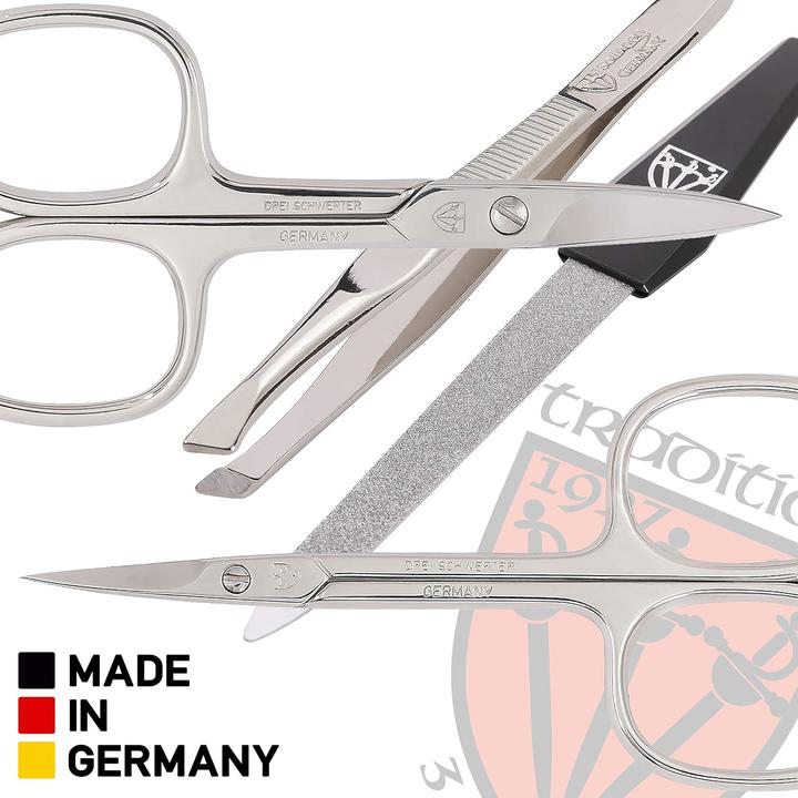 Produktbild Drei Schwerter Maniküre-Set 'Pescara' (6-teilig)