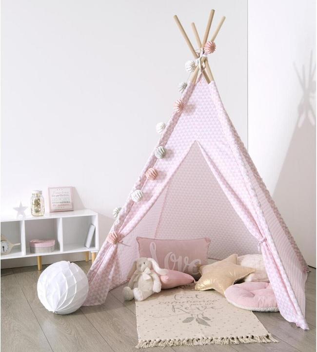 Image du produit Atmosphera Tipi déco h.160 cm rose, rose