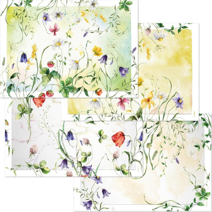 Trendform Papiertischset WILD FLOWER (48 pcs)
