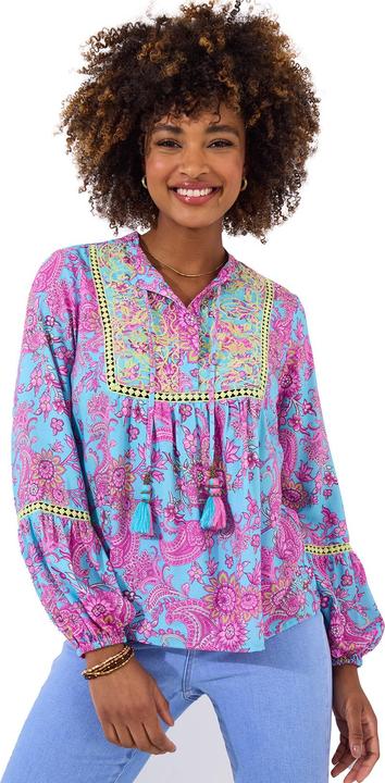 Produktbild Joe Browns Embroidered Floral Tassel Top (42)