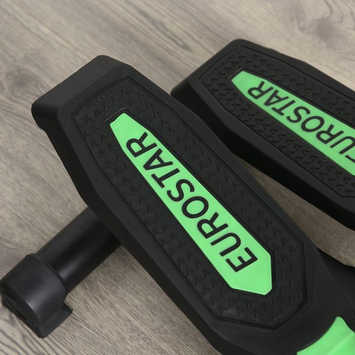 Immagine prodotto Homcom Stepper Stahl, ABS Schwarz+Grün