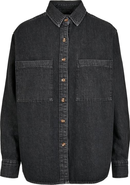 Urban Classics Ladies Denim Oversized Shirt (L)