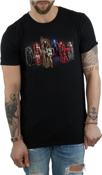 Produktbild Justice League Movie Team Hexagons TShirt (XXL)