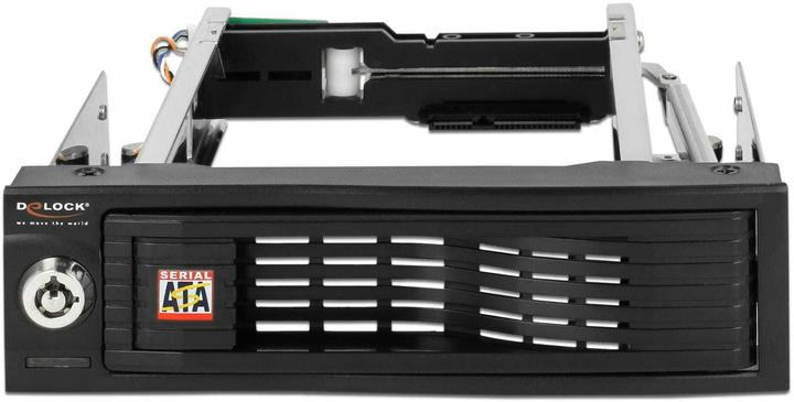 Image du produit Delock Cadre de montage 5.25 3.5 SATA HDD protégé, hot-swap