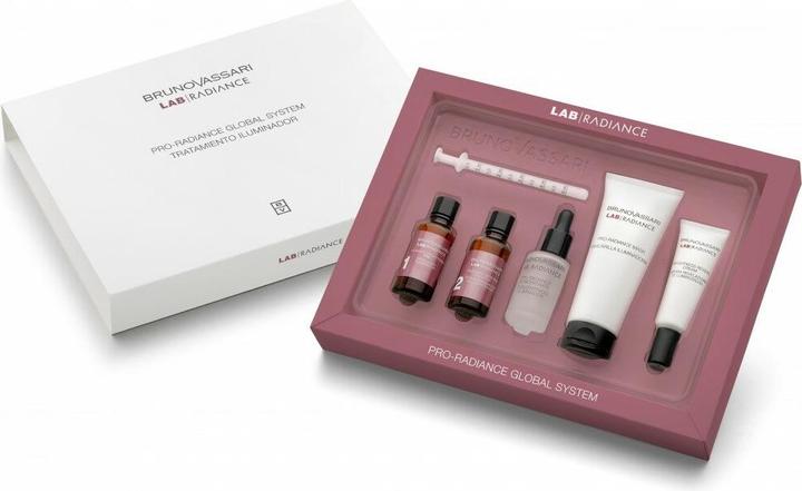 Bruno Vassari Pro-Radiance Global System Set - Beinhaltet Brightening Cream 100 Ml, Illuminating Cream