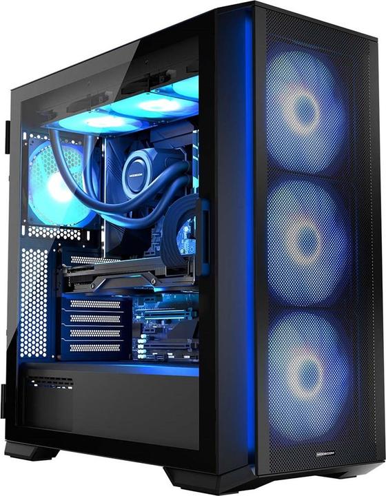 Produktbild Modecom Horizon ARGB czarna (Mini-ITX, mATX, E-ATX)