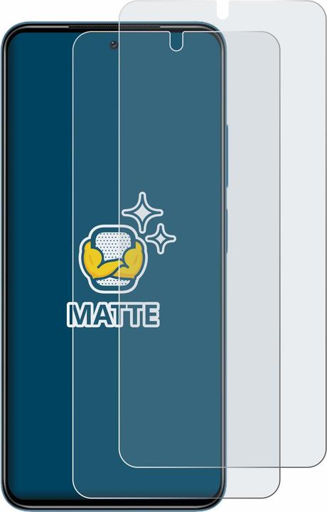 Actual product image BROTECT Anti-glare screen protector matt (2 Piece, Xiaomi Redmi Note 11)
