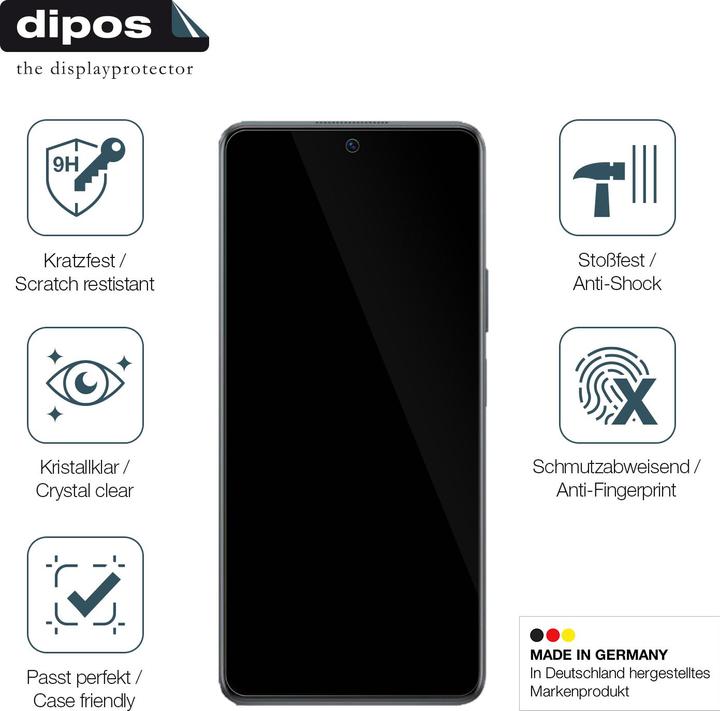 Image du produit Dipos Film de Protection d’écran Anti-Shock (2 pièce(s), Huawei Nova 11i)