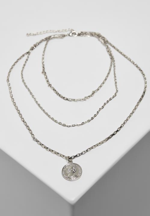 Image du produit Urban Classics Layering Amulet Necklace (70% de fer, 30% de zinc)
