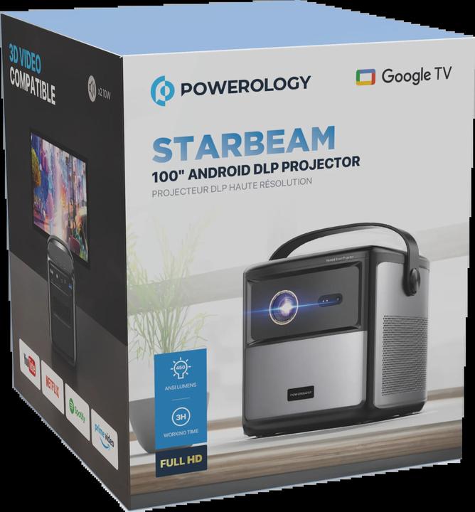 Image du produit Powerology Projecteur GTV 4K (1.2:1)