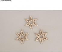 Image du produit Rayher Paquet artisanal : perles en bois étoiles Classic
