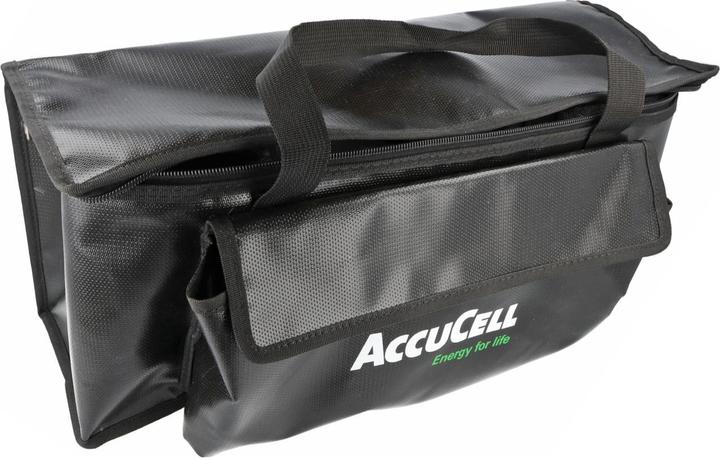 Actual product image AccuCell Li-ion AkkuSafe - BikeBag e-bike battery storage bag