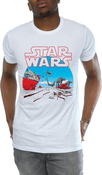 Image du produit Star Wars - T-shirt THE LAST JEDI ACTION SCENE - Homme (XL)