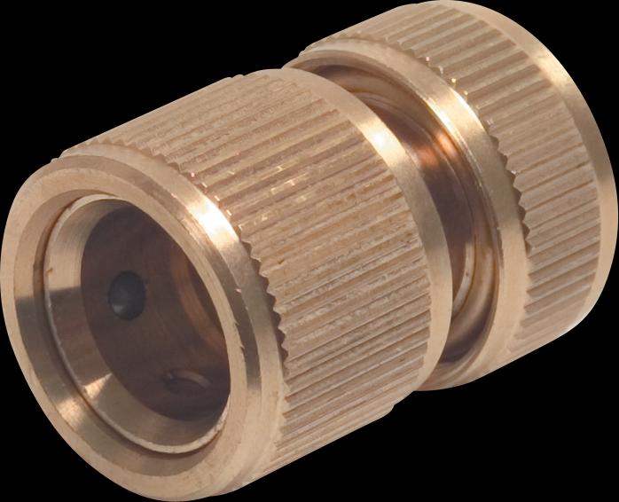 Produktbild Profec Kupplung Messing 15-19 mm Klemm x Klickmuffe Typ mit Wasserstop (Kupplung)
