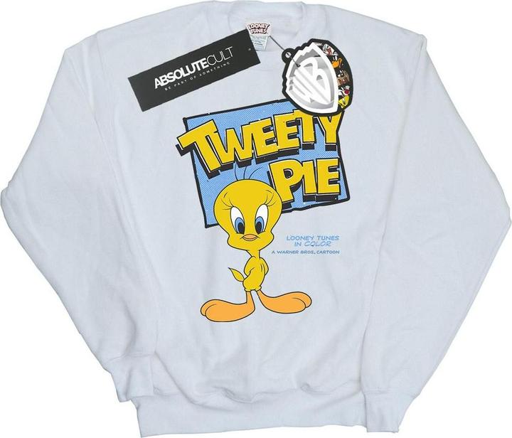 Actual product image Looney Tunes Womens/Ladies Classic Tweety Cotton Sweatshirt (XXL)