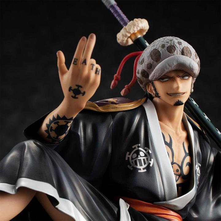 Image du produit Megahouse One Piece statuette PVC Portrait Of Pirates Warriors Alliance Trafalgar Law 17 cm