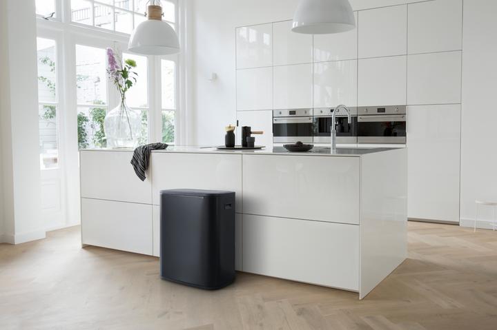 Productafbeelding Brabantia Kringloopbak Bo Touch Bin 60 liter, mat zwart (60 l)