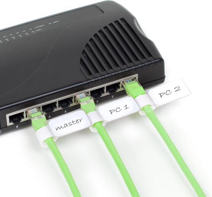 Actual product image Label-the-cable LTC Mini Velcro Cable Ties, pack of 10 (Velcro cable ties, 90 mm, 10 pcs.)