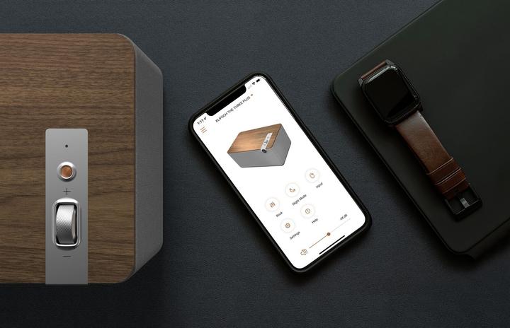 Actual product image Klipsch The Three Plus (Electrical connection)