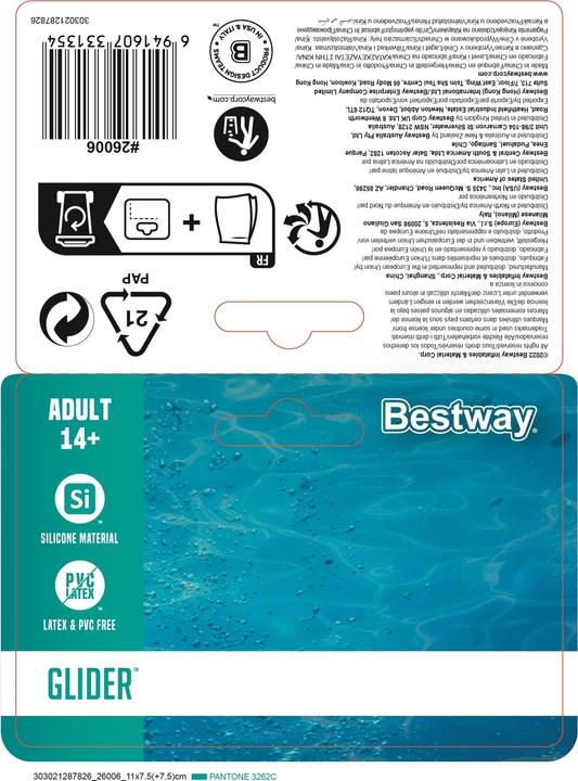 Produktbild Bestway Bonnet Bain Silicone Ass3