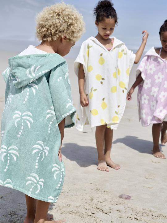 Immagine prodotto Vertbaudet Poncho da bagno per bambini in cotone riciclato, personalizzabile (104)