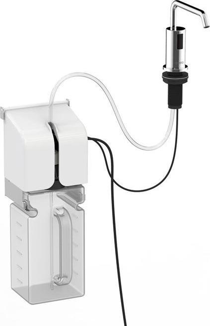 Produktbild TOTO Seifenspender automatisch chrom mit Batteriebetrieb