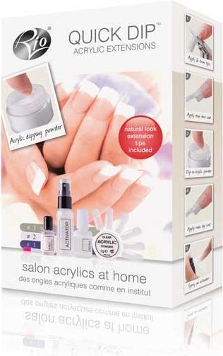 Actual product image Rio Artificial fingernail set Quick Dip