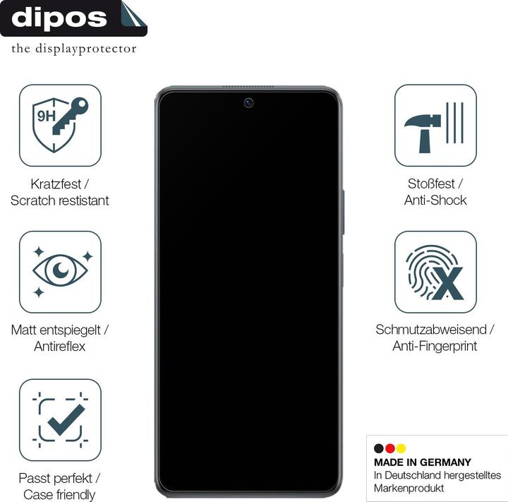 Actual product image Dipos Screen Protector Anti-Shock (2 Piece, Huawei Nova 11i)
