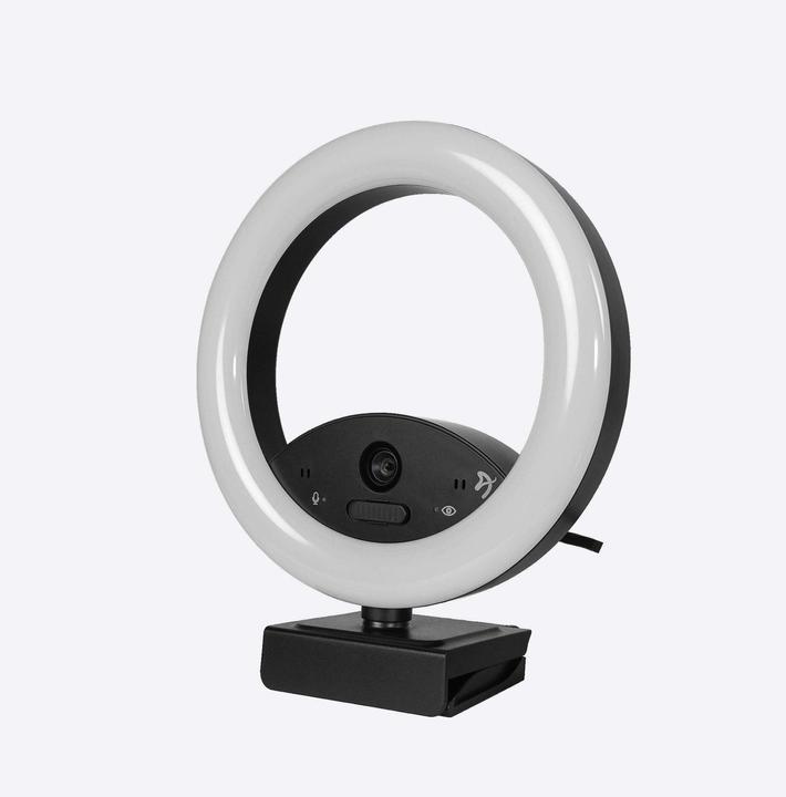 Image du produit Arozzi Webcam Occhio True Privacy 1080p lumière annulaire (2.10 Mpx)