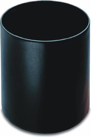Actual product image Läufer Scala leather wastepaper basket black (13 l)