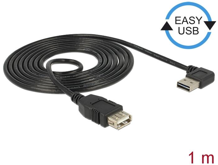 Actual product image Delock USB A – USB A (1 m, USB 2.0)