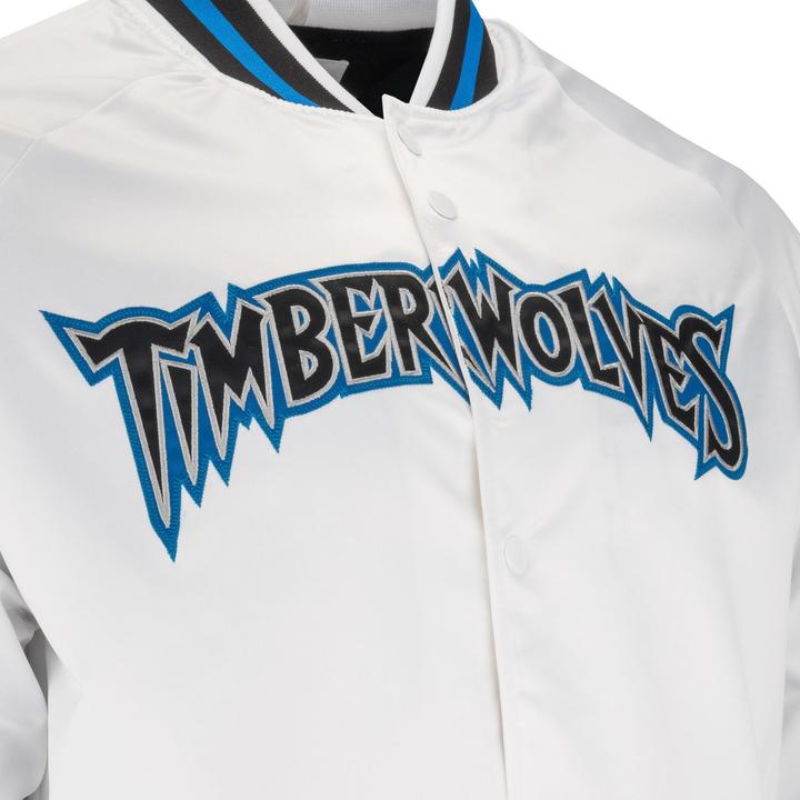 Image du produit Mitchell & Ness M&N Lightweight Satin Veste - Minnesota Timberwolves (S)