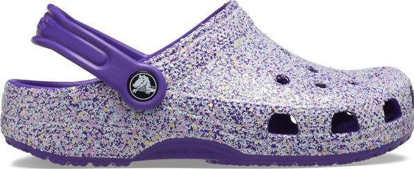 Crocs T' Classic Glitter Clog (23)