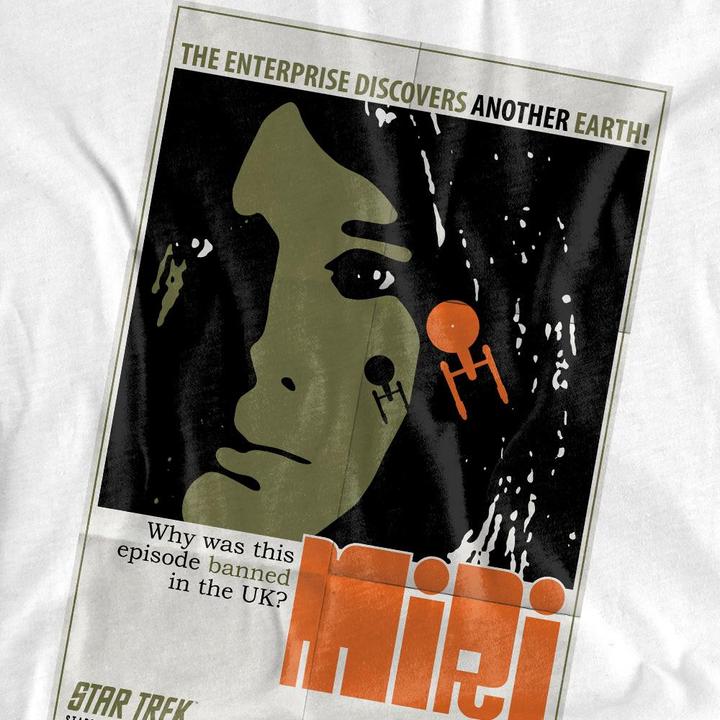 Actual product image Unisex Adult The Original Series Episode 8 T-Shirt (L)
