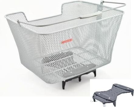 Image du produit Pletscher Panier avec adaptateur 3 points argenté (16 l)